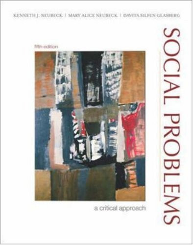 Social problems critical - problems:,