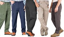 Mens Security Trousers Combat Cargo Extra short 25 inside Leg Action Work  Pants