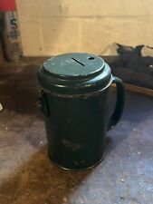 alte Sammelbüchse Sammeldose Grün