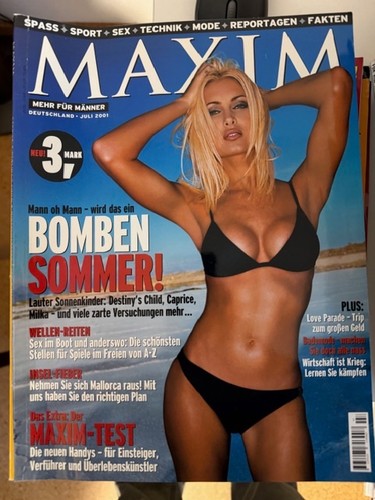 Maxim zeitschrift magazin - maxim, /