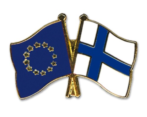 Finnland europa pin flaggen - pin,