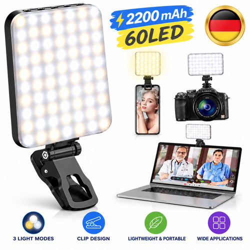 Selfie licht 60led fotolicht - licht,