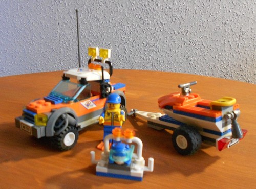 Lego city 7737 geländewagen - lego,