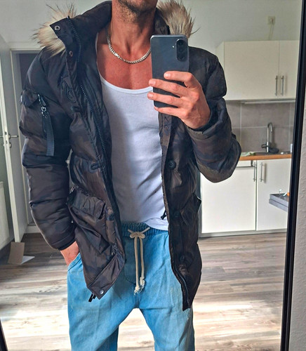Siksilk herren parka - herren,