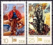 Germany DDR 1977 Painter