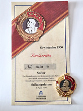 Göde Abzeichen Sowjetunion --Leninorden--