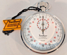 Hanhart Stoppuhr 7 Jewels Shockproof 1/10 Sek. 1972 mechanisch
