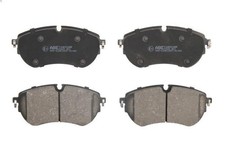 Brake pad set, disc brake ABE
