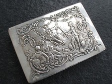 Schnupftabakdose Silber 800