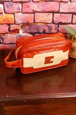 Vintage Leder Handtasche TED LAPIDUS Herrentasche + Parfüm orig 70s