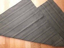 Tischdecke Tischläufer Grün Fein Gestreift ca. 125 x 40 cm Baumwolle/Polyester