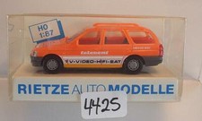 Rietze 1/87 Nr. 30380 Ford Escort Turnier Kombi Telerent TV - Video OVP #4425