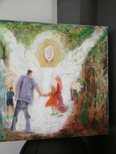 Gemälde Engelbild Unikat XXL