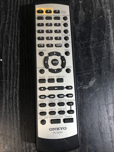 Onkyo 542 remote control - dv,