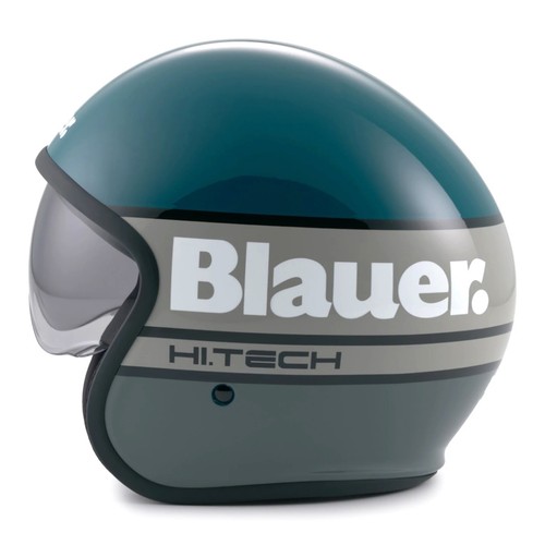 Motorradhelm blauer pilot - motorradhelm,