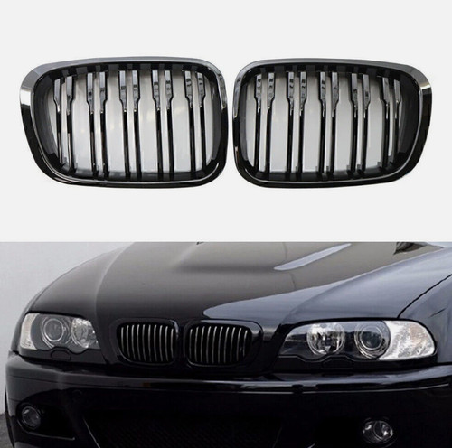 Nieren kühlergrill schwarz - kühlergrill,