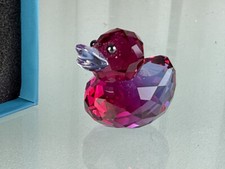 Swarovski Figur 1041292 Happy Duck Lila 4 cm Kiste Top Zustand 