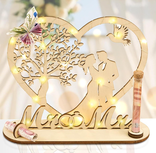 Geldgeschenk hochzeit holz mr - holz,,