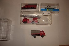 4 - tlg. Feuerwehr/Polizei - Set / versch. Hersteller /  Automodelle Spur TT