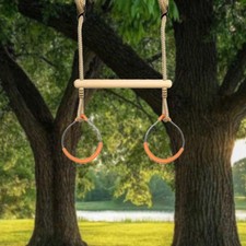 Trapezschaukel mit Turnringen