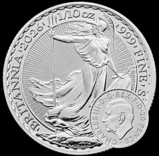 Silbermünzen „Britannia“