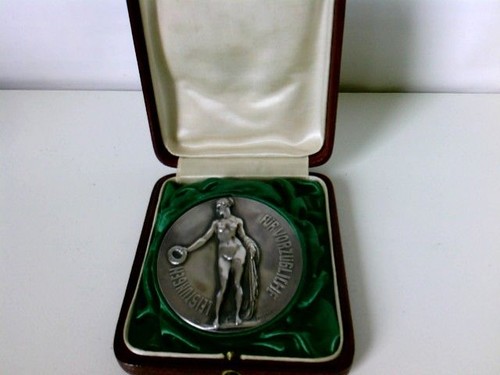 Wohl silber medaille - medaille:, für