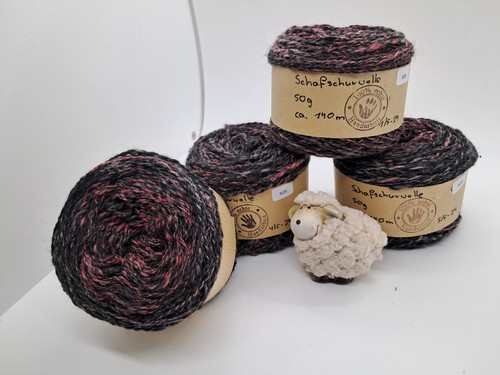 Strickgarn handgesponnen - strickgarn,