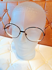 Brillengestell Damenbrille aus Metall  bordeaux glänzend Fassung günstig