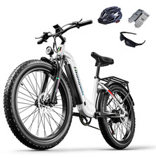 Shengmilo Ebike 26 Zoll Elektrofahrrad 1000W 840 Wh 25 km/h Fat Tire Pedelec