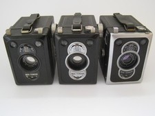 Boxkamera Zeiss Ikon Box Tengor 54/2 u. 55/2 u. Box T.II 55/2, 3 St. alte Kamera