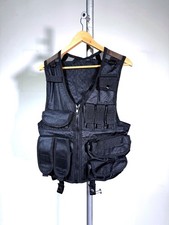 Swiss Arms Outdoor Taktische Weste Militär Jagd Airsoft Feldweste schwarz