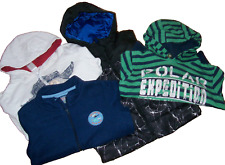 Gr.122/128 Kapuzenjacke Kapuzenpulli Weste mit Kapuze Fleece Jacke super