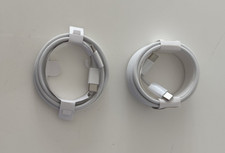 2x Apple Ladekabel 1m und 2m USB-C zu USB-C Original Entnommen Kabel iPhone iPad
