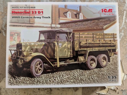Icm henschel d1 german - icm, 1:35