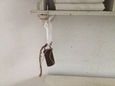 Alte Ziegenglocke Shabby Eisen Brocante Landhaus Vintage Rost Weihnachtsdeko