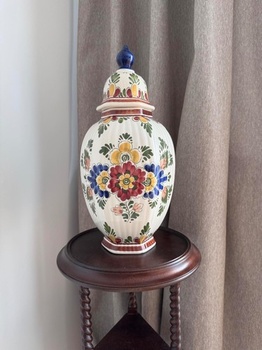 Große delft deckelvase cm - große, 32