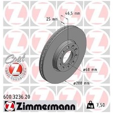 2x Bremsscheibe 26235630 vorne