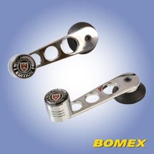 Fensterkurbel, Chrom mit