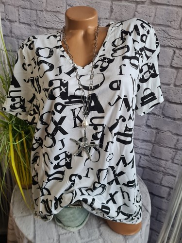 Sheego shirt 46 kurzarm - gr.,