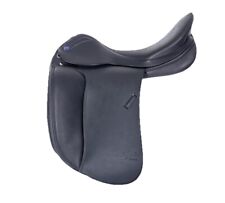 Prestige Dressursattel Emilio 32/18 neuwertig hoher Widerrist Sattel schwarz 