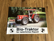 Schlüter Super 1700 BIO Traktor brochure Prospekt von 1993 +  ORIGINAL