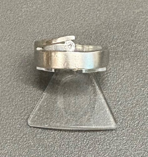 925 silberring mit fianit 5 - 925/-,