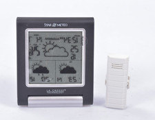 LA CROSSE TECHNOLOGY Wetterstation Thermometer Funkuhr Innen Außen Vorhersage /5