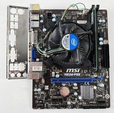 Mainboard CPU RAM Bundle Intel