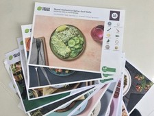 35 x Hello Fresh Rezeptkarten Rezepte Kochrezepte Fisch, Fleisch, Veggi