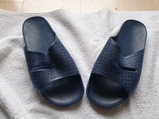 Original Bundeswehr Badelatschen BW Badeschuhe Latschen Slipper Blau Gr 38,5