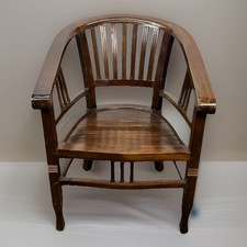 Teakholz Stuhl Kolonialstil