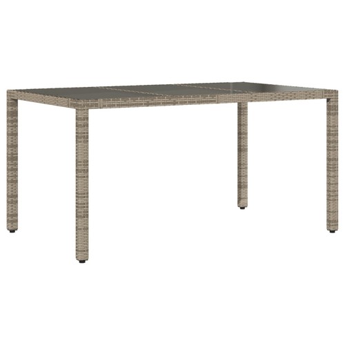 Gartentisch mit glasplatte - gartentisch,