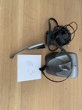 Plantronics CS60 Wireless Headset System mit Kopfbügel/Docking-Station/Netzteil