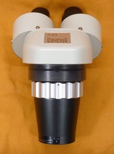 Hund Wetzlar Stereomikroskop Stereolupe Kopf h33 Stemi / Vergrößerung 1x / 2x